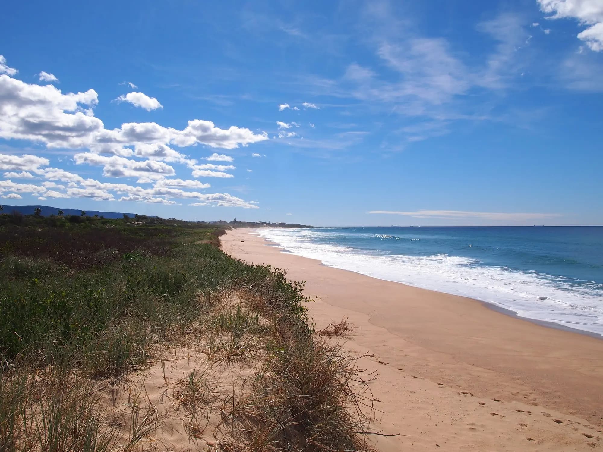 Fairy Meadow Beach and its dunes